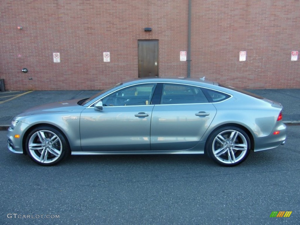 Quartz Gray Metallic 2013 Audi S7 4.0 TFSI quattro Exterior Photo #107760362