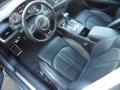 2013 Audi S7 Black Valcona Leather with Comfort Seating Interior Prime Interior Photo