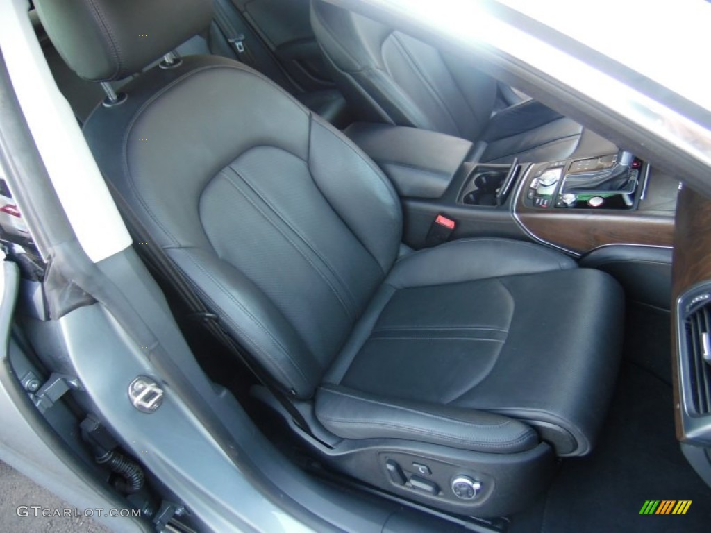 2013 S7 4.0 TFSI quattro - Quartz Gray Metallic / Black Valcona Leather with Comfort Seating photo #21