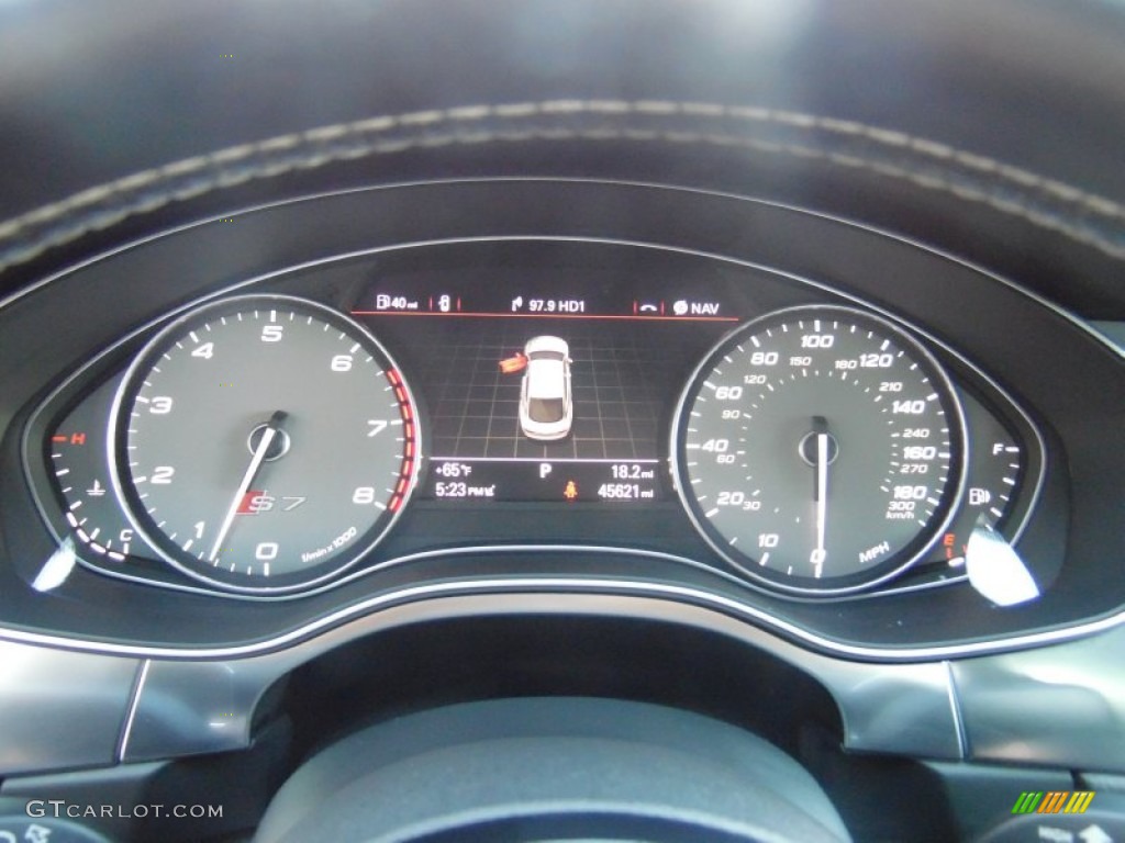 2013 Audi S7 4.0 TFSI quattro Gauges Photo #107760645