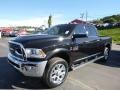 Brilliant Black Crystal Pearl 2016 Ram 2500 Laramie Longhorn Crew Cab 4x4