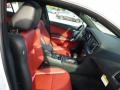 Black/Ruby Red 2016 Dodge Charger SXT AWD Interior Color