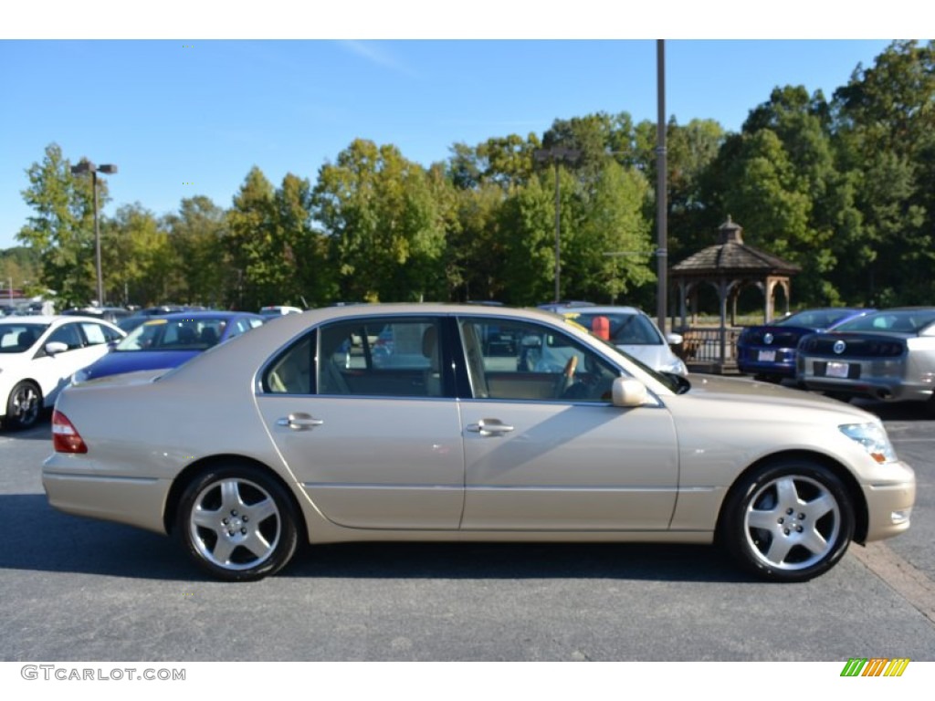 2005 LS 430 Sedan - Mystic Gold Metallic / Cashmere photo #2