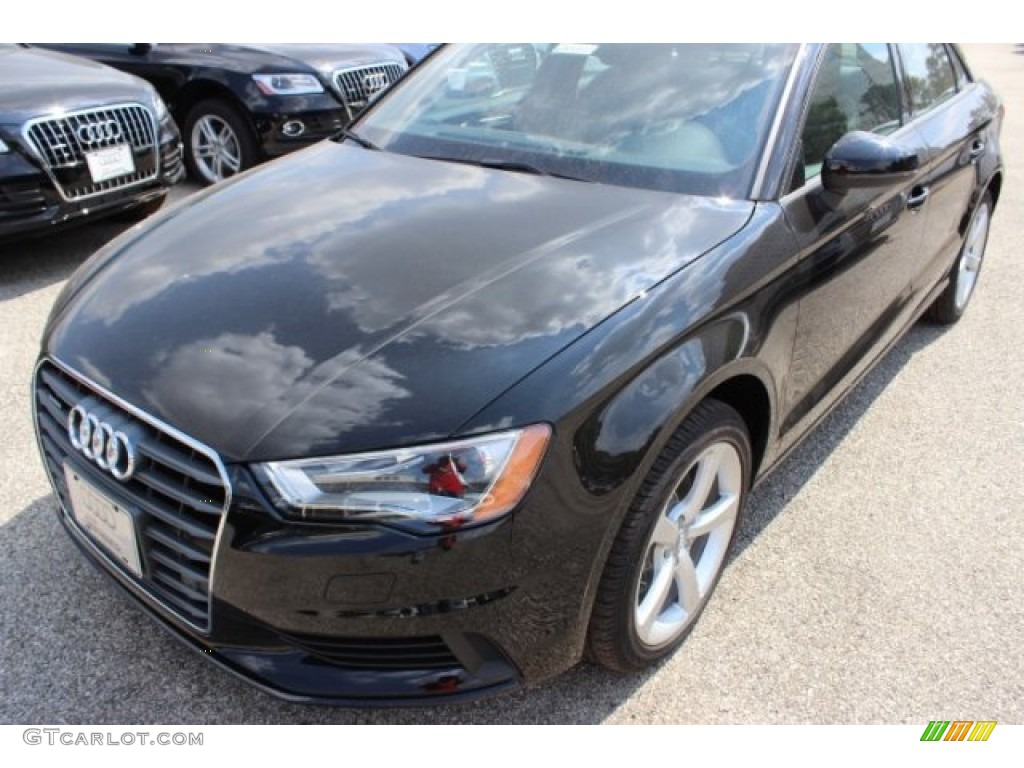 Brilliant Black 2016 Audi A3 2.0 Premium quattro Exterior Photo #107762228