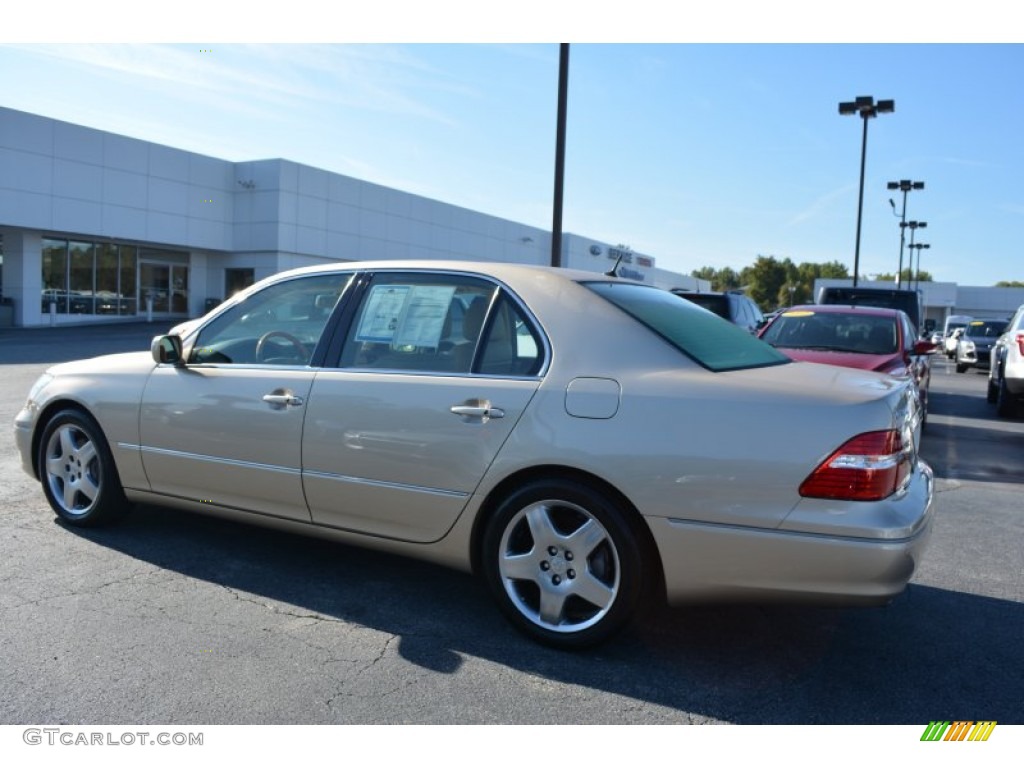 2005 LS 430 Sedan - Mystic Gold Metallic / Cashmere photo #5