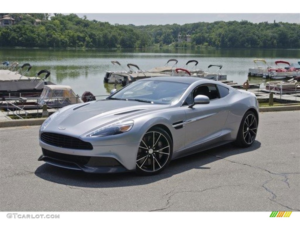 Lightning Silver 2014 Aston Martin Vanquish Standard Vanquish Model Exterior Photo #107762411