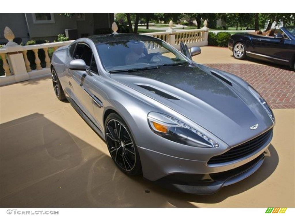 Lightning Silver 2014 Aston Martin Vanquish Standard Vanquish Model Exterior Photo #107762474
