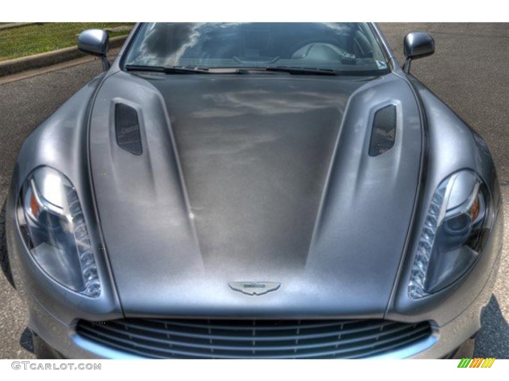 2014 Vanquish  - Lightning Silver / Obsidian Black photo #10
