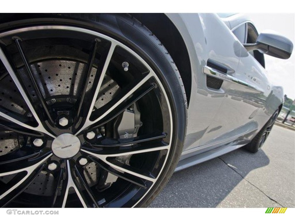 2014 Vanquish  - Lightning Silver / Obsidian Black photo #18