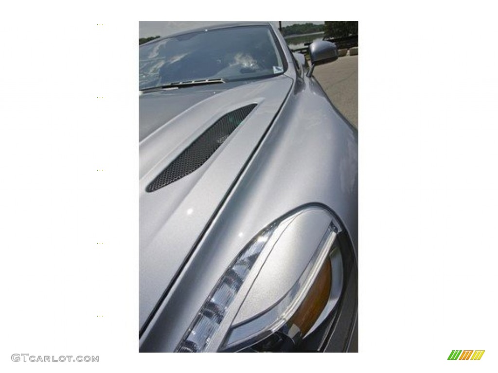2014 Vanquish  - Lightning Silver / Obsidian Black photo #21