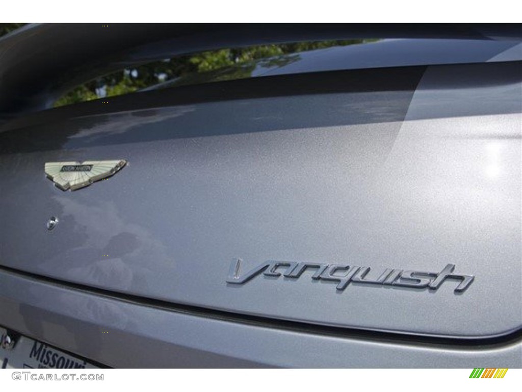 2014 Vanquish  - Lightning Silver / Obsidian Black photo #24