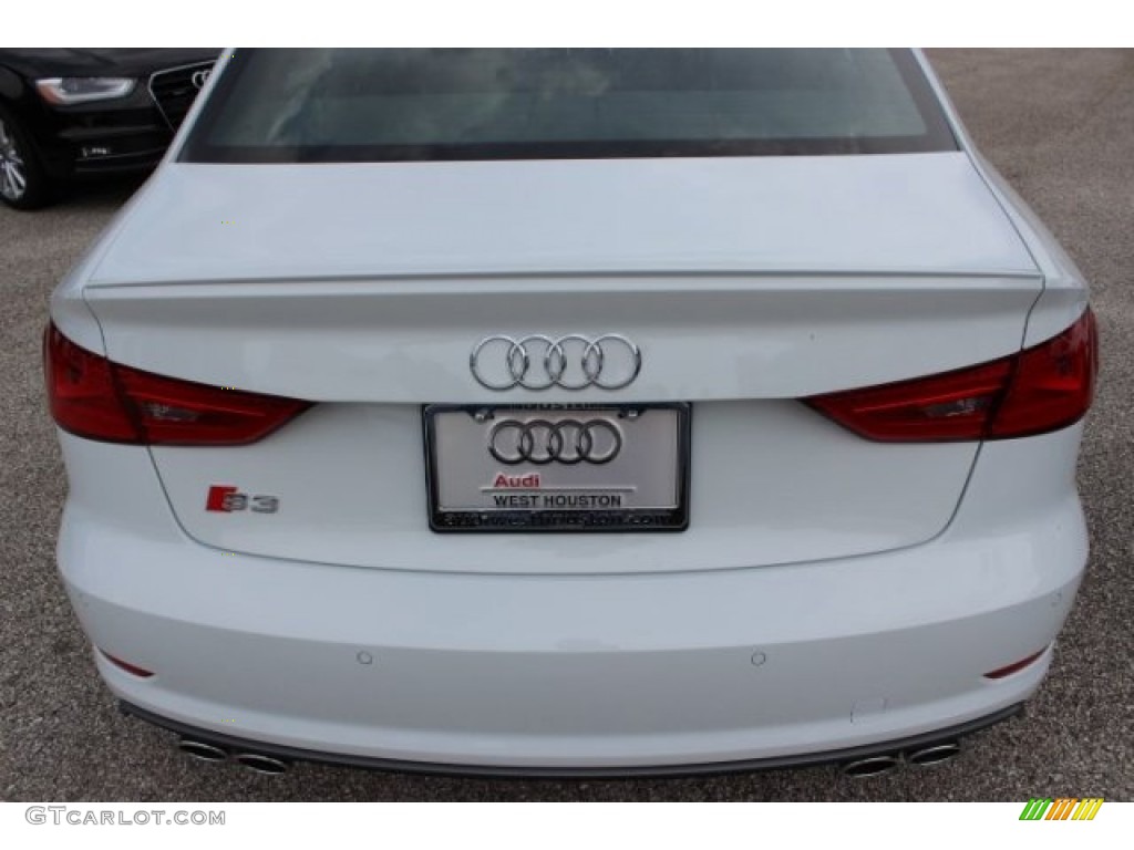 2016 S3 2.0T Premium Plus quattro - Glacier White Metallic / Black photo #6