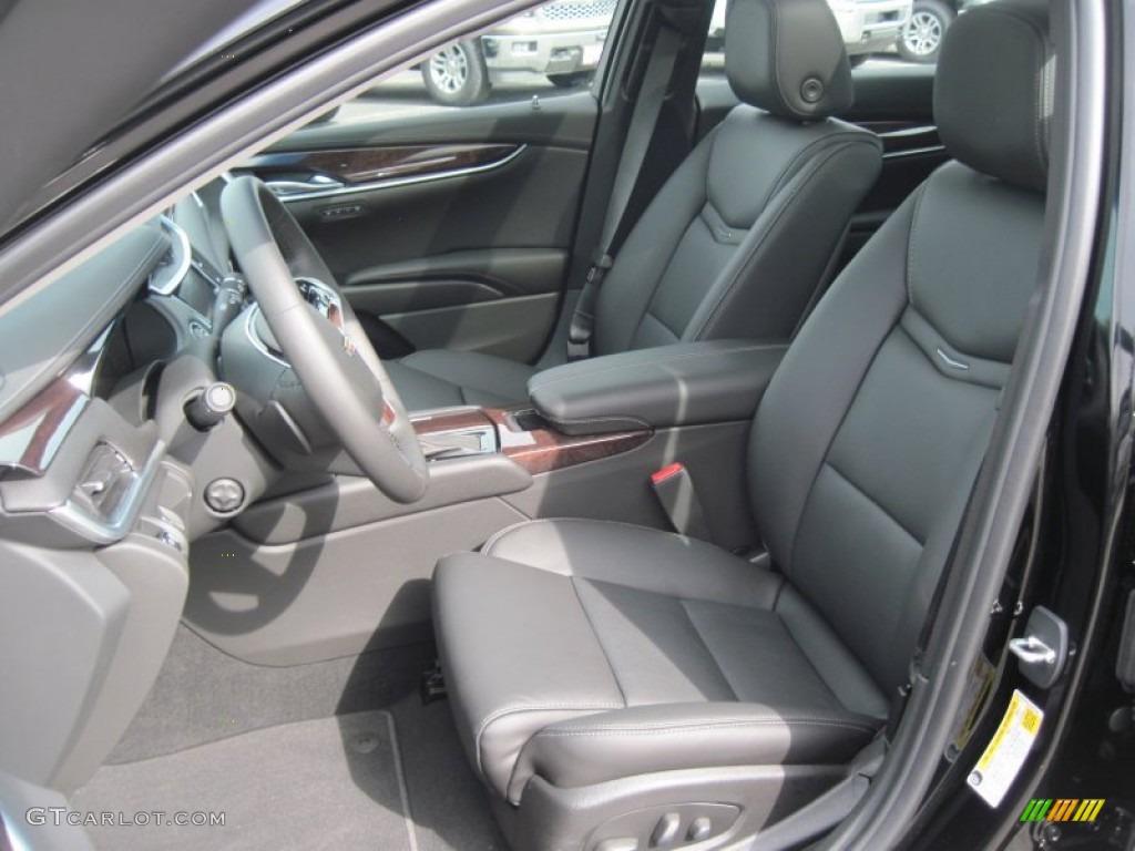 Jet Black Interior 2016 Cadillac XTS Luxury AWD Sedan Photo #107763244