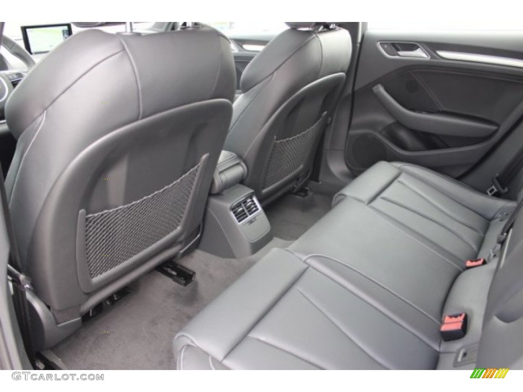 2016 Audi S3 2.0T Premium Plus quattro Rear Seat Photo #107763518
