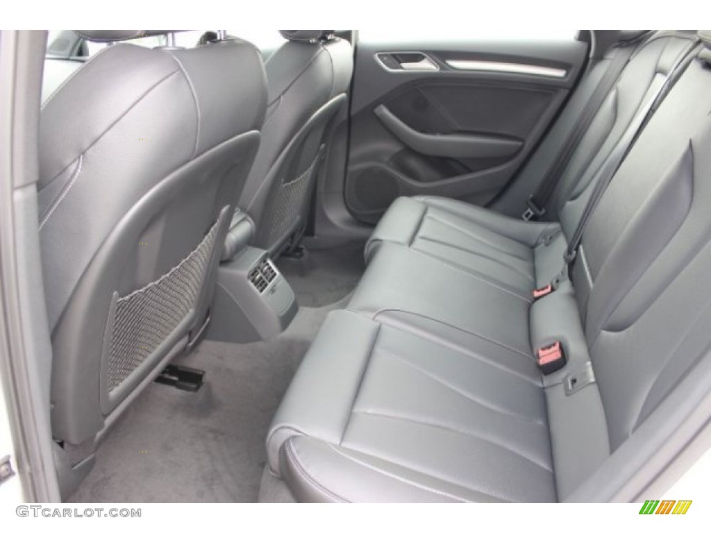 2016 Audi S3 2.0T Premium Plus quattro Rear Seat Photo #107763539