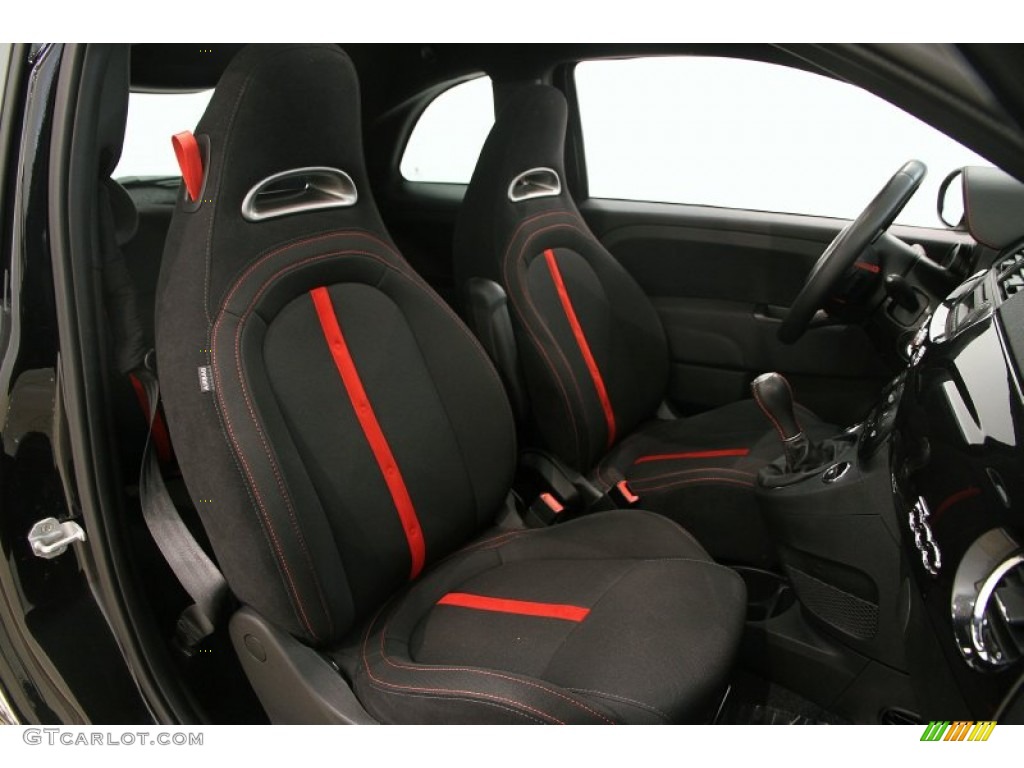 2013 Fiat 500 Abarth Front Seat Photo #107763752