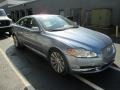 2009 Frost Blue Metallic Jaguar XF Premium Luxury  photo #7