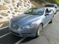 2009 Frost Blue Metallic Jaguar XF Premium Luxury  photo #9