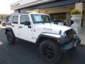 2016 Bright White Jeep Wrangler Unlimited Sport 4x4  photo #12