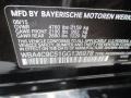  2016 4 Series 428i xDrive Gran Coupe Black Sapphire Metallic Color Code 475