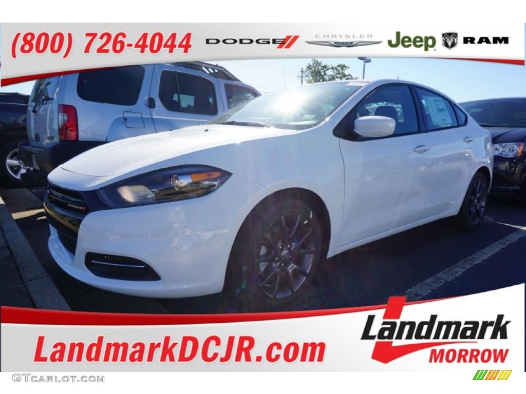 2016 Dart SE - Bright White / Black photo #1