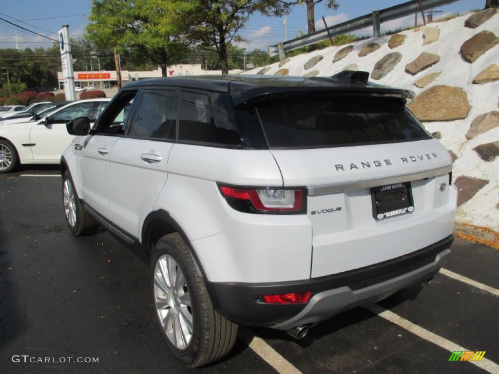 2016 Range Rover Evoque SE Premium Package - Yulong White Metalllic / Ebony/Ebony photo #4