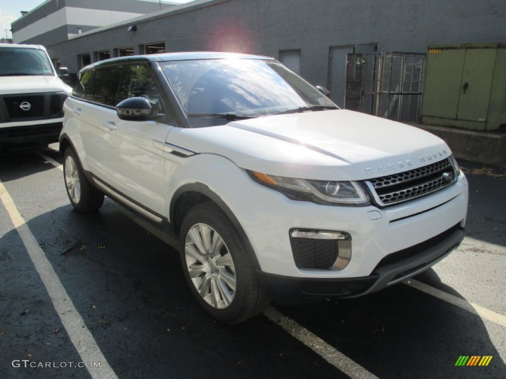 2016 Range Rover Evoque SE Premium Package - Yulong White Metalllic / Ebony/Ebony photo #7