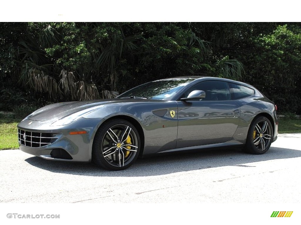 Grigio Silverstone (Dark Grey Metallic) 2012 Ferrari FF Standard FF Model Exterior Photo #107766638
