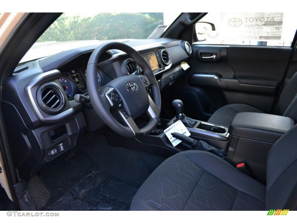 TRD Graphite Interior 2016 Toyota Tacoma TRD Sport Double Cab 4x4 Photo #107767115