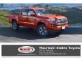 Inferno Orange 2016 Toyota Tacoma TRD Sport Double Cab 4x4