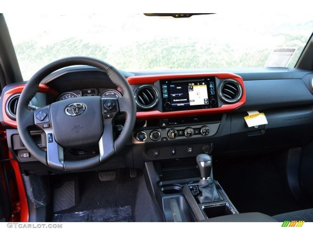 2016 Toyota Tacoma TRD Sport Double Cab 4x4 TRD Graphite Dashboard Photo #107767424