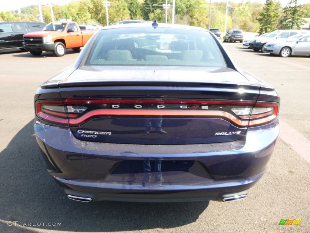 2016 Charger SXT AWD - Jazz Blue Pearl Coat / Black/Tungsten photo #6