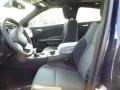 2016 Dodge Charger Black/Tungsten Interior Front Seat Photo