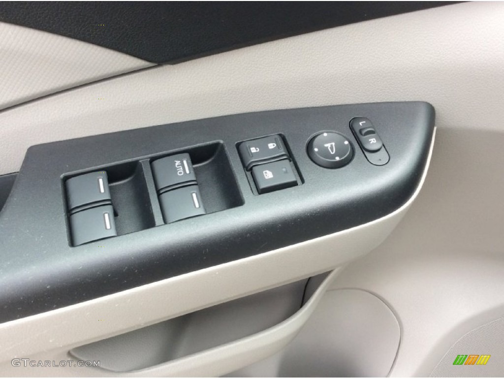 2013 CR-V LX AWD - White Diamond Pearl / Gray photo #10