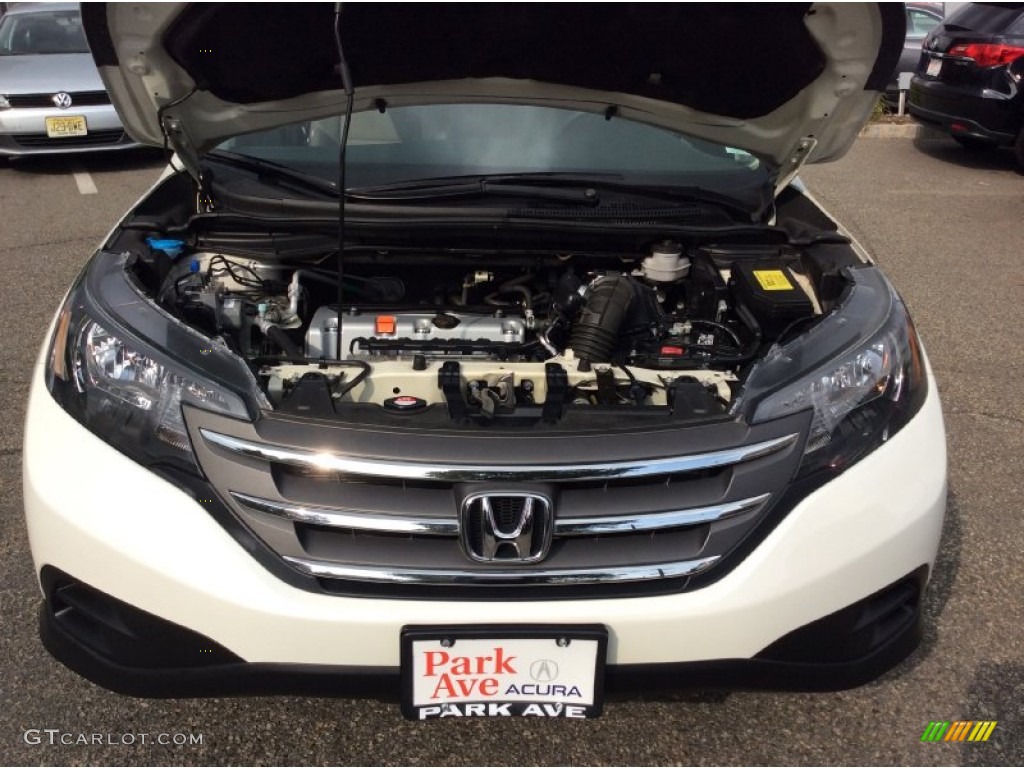 2013 CR-V LX AWD - White Diamond Pearl / Gray photo #32
