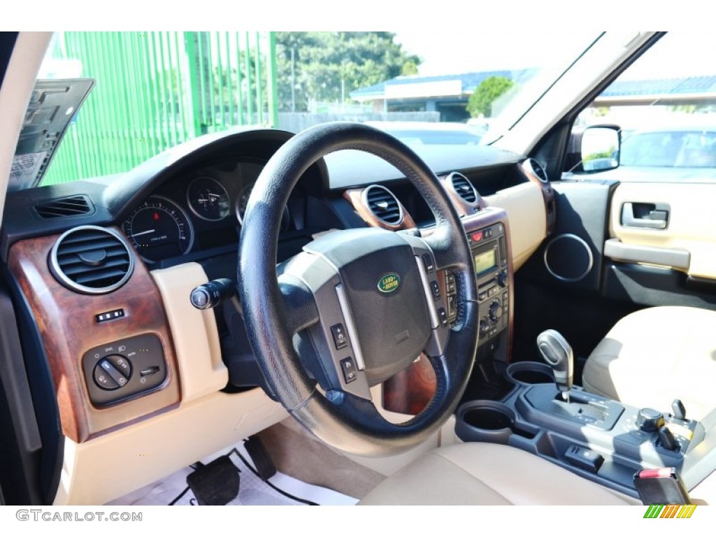 2005 LR3 V8 SE - Java Black Pearl / Alpaca Beige photo #53