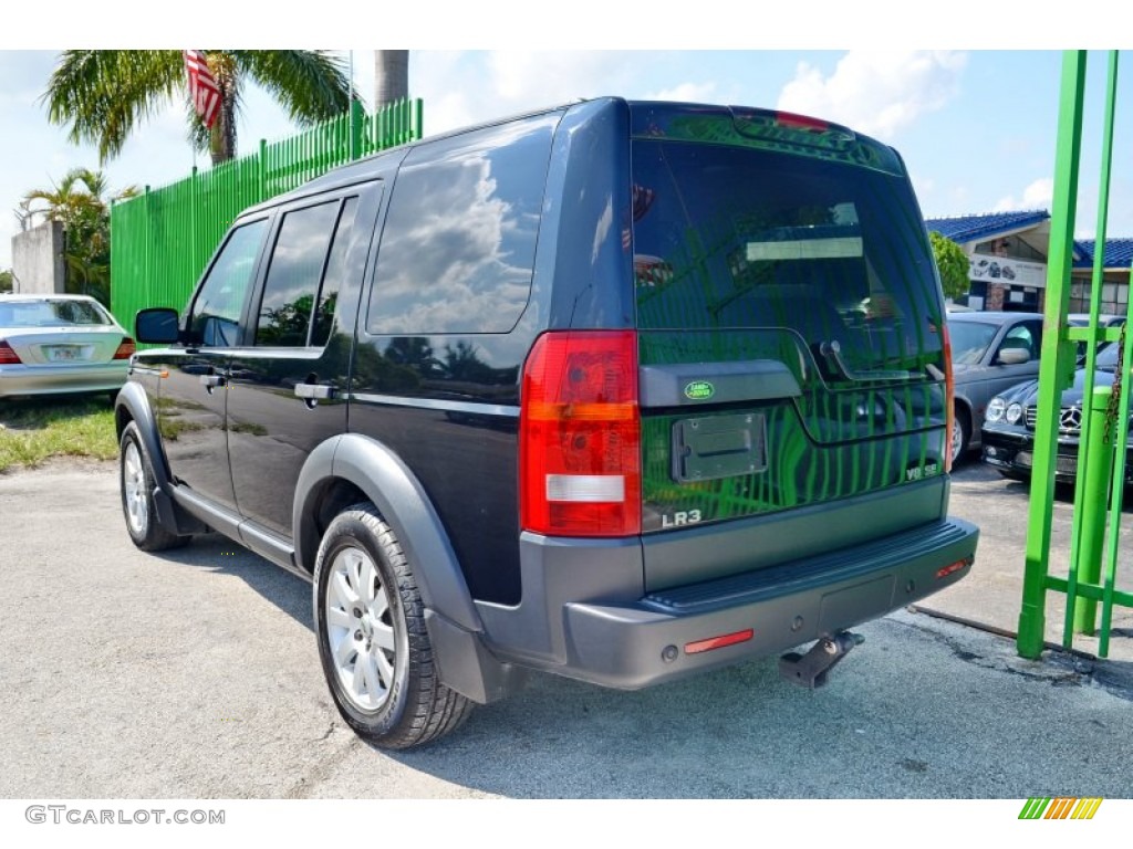 2005 LR3 V8 SE - Java Black Pearl / Alpaca Beige photo #72
