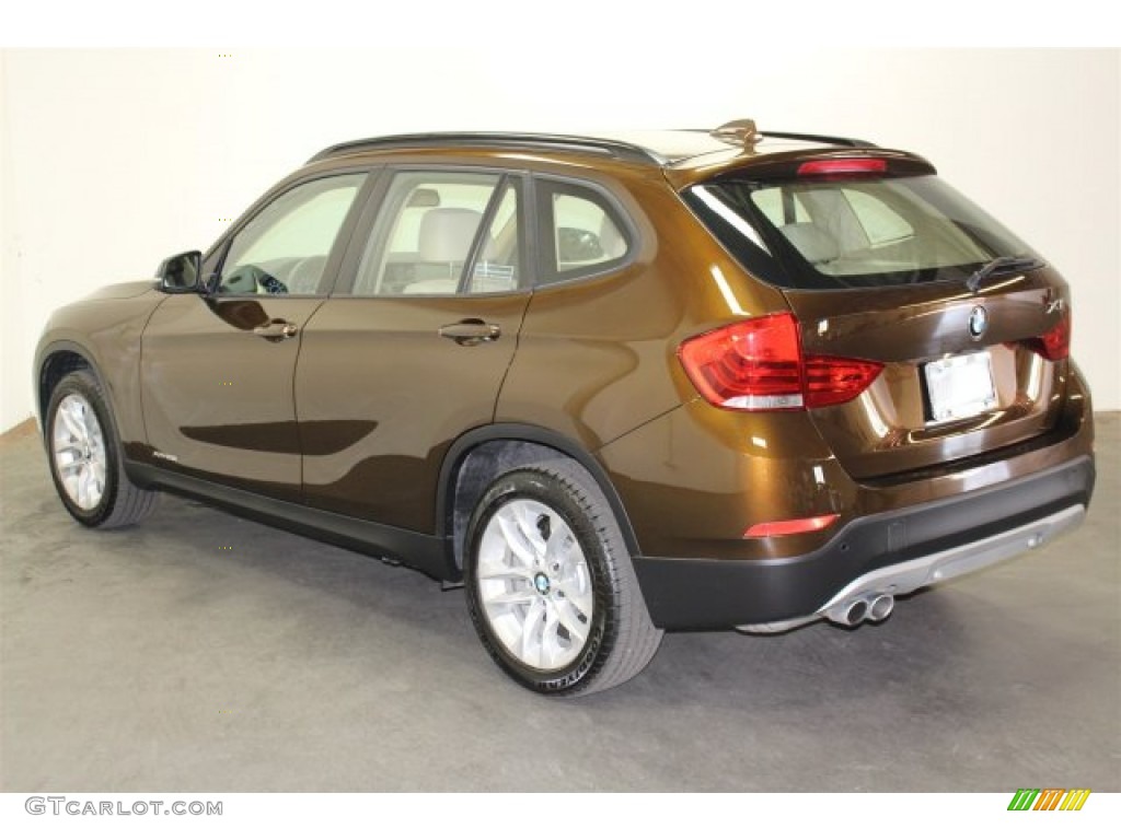 2015 X1 xDrive28i - Marrakesh Brown Metallic / Beige photo #3