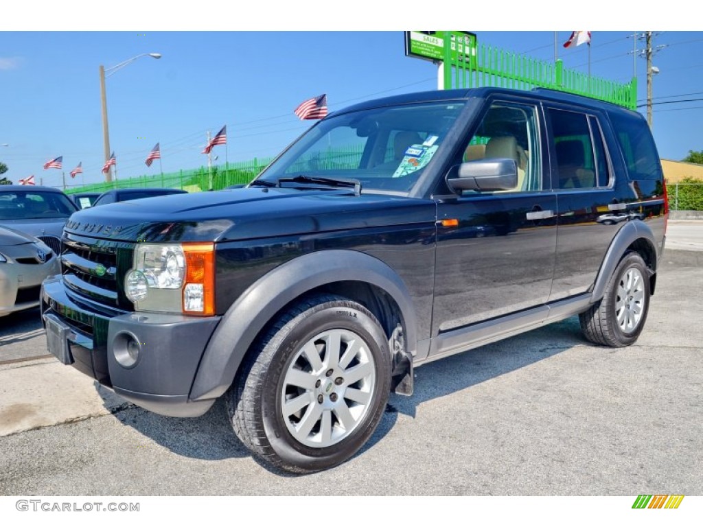 2005 LR3 V8 SE - Java Black Pearl / Alpaca Beige photo #82