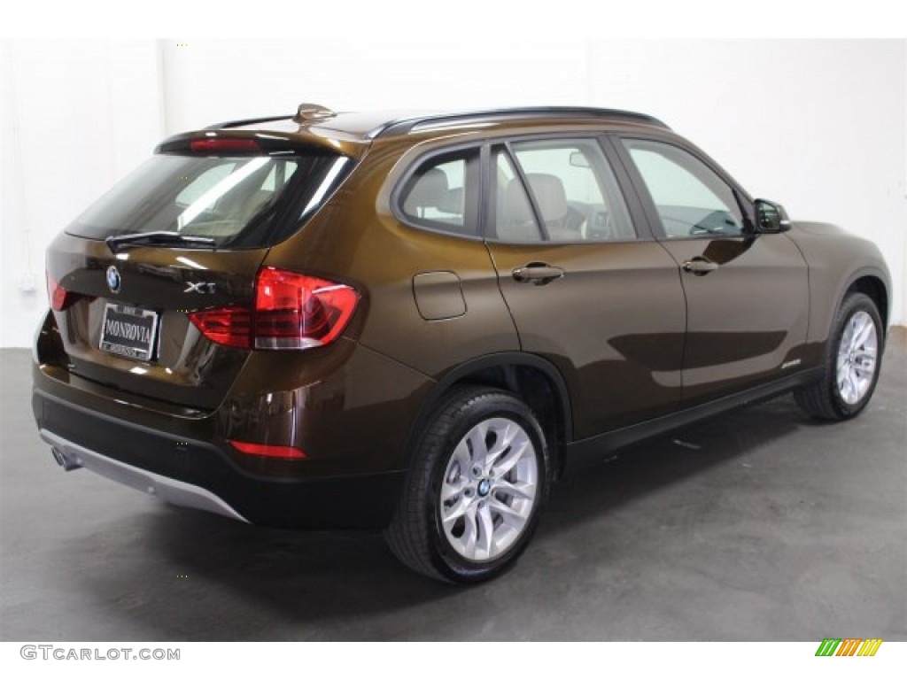 2015 X1 xDrive28i - Marrakesh Brown Metallic / Beige photo #4