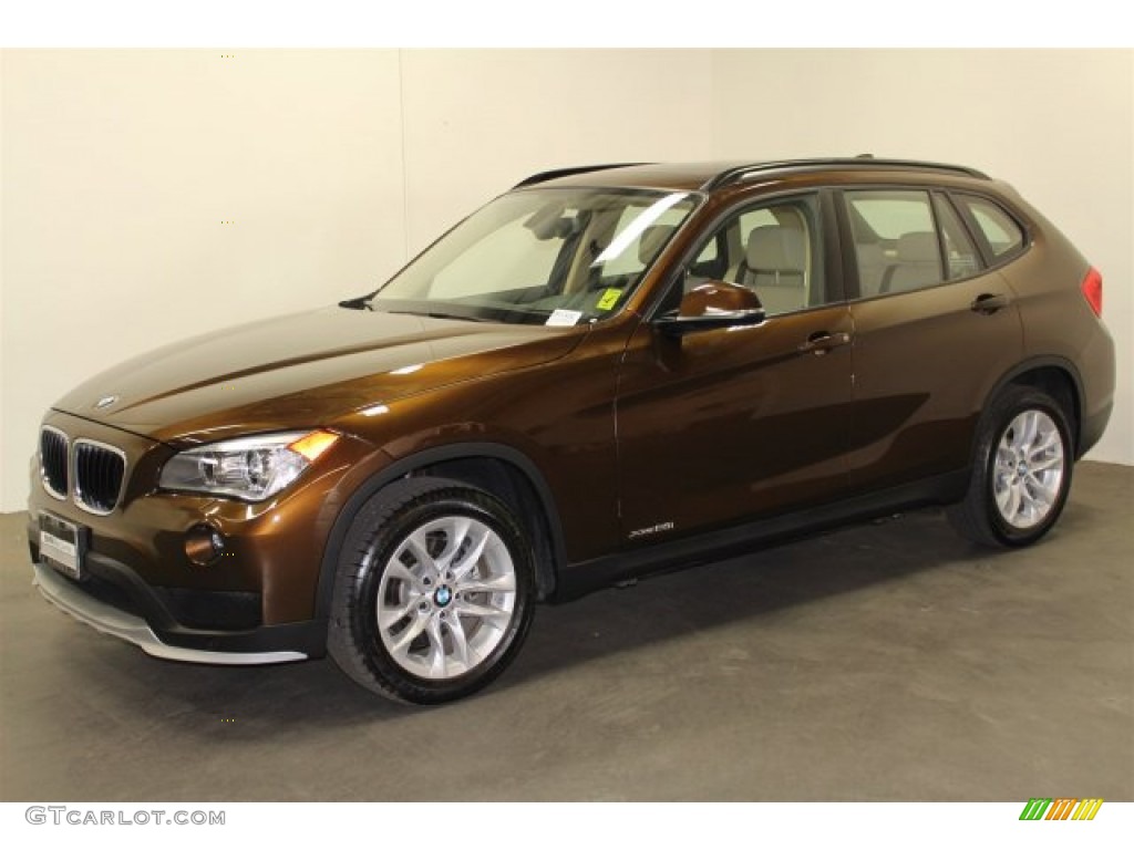 2015 X1 xDrive28i - Marrakesh Brown Metallic / Beige photo #5
