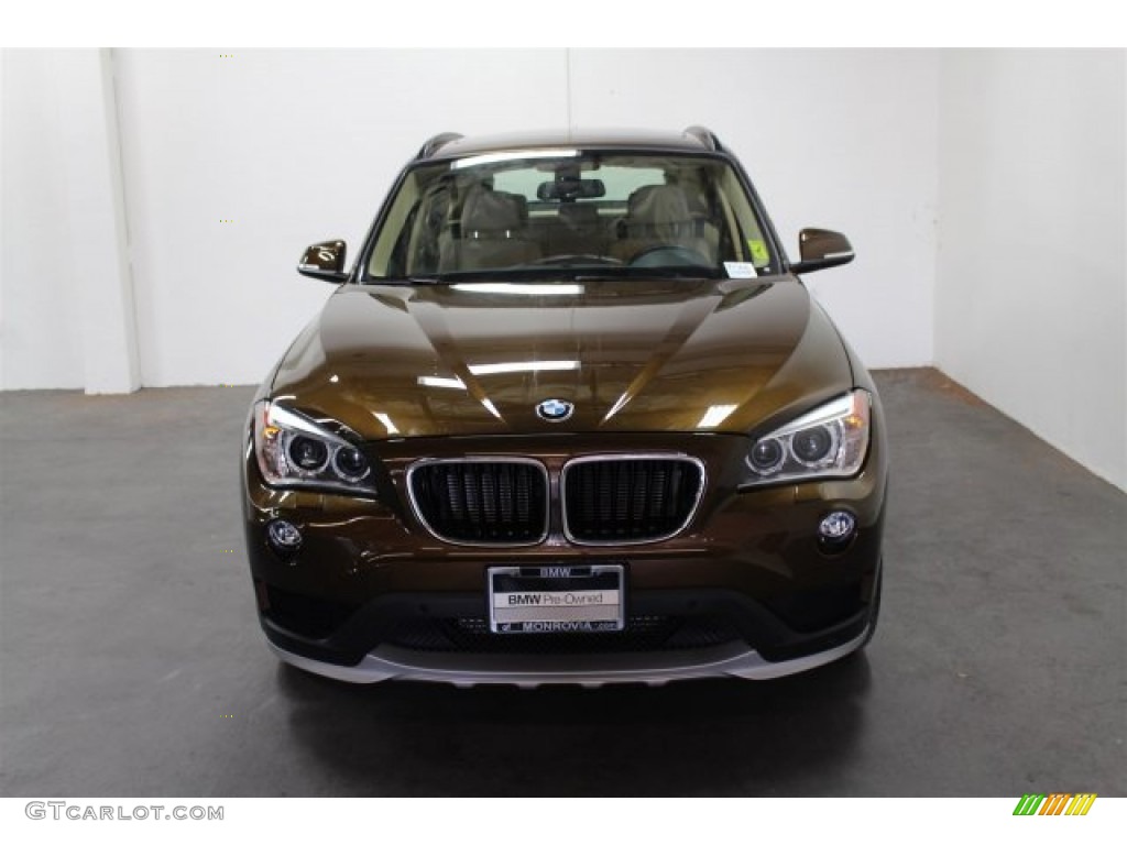 2015 X1 xDrive28i - Marrakesh Brown Metallic / Beige photo #7