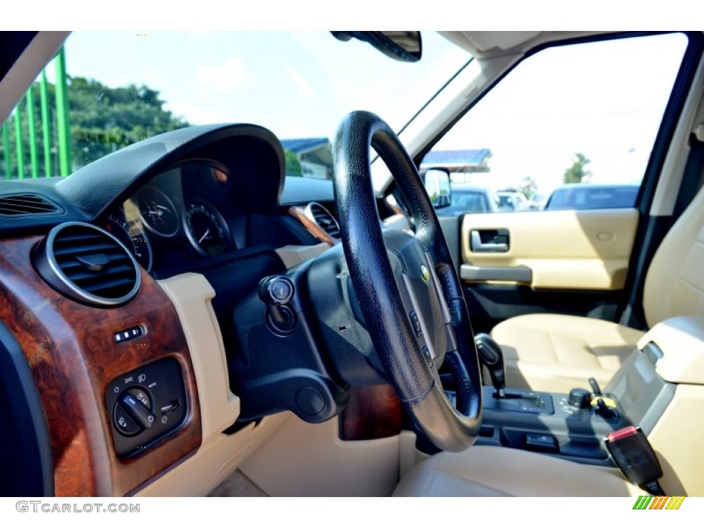2005 LR3 V8 SE - Java Black Pearl / Alpaca Beige photo #88