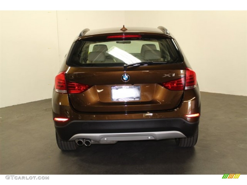 2015 X1 xDrive28i - Marrakesh Brown Metallic / Beige photo #8