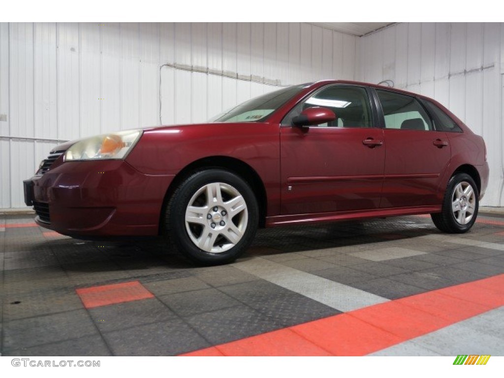 2007 Malibu Maxx LT Wagon - Sport Red Metallic / Titanium Gray photo #2