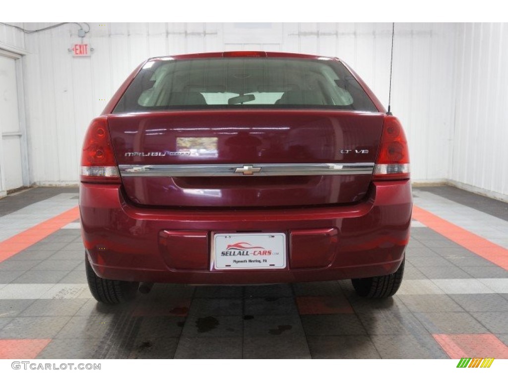 2007 Malibu Maxx LT Wagon - Sport Red Metallic / Titanium Gray photo #9