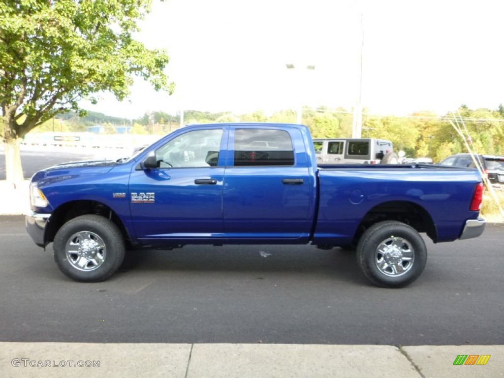 Blue Streak Pearl 2016 Ram 2500 Tradesman Crew Cab 4x4 Exterior Photo #107774066