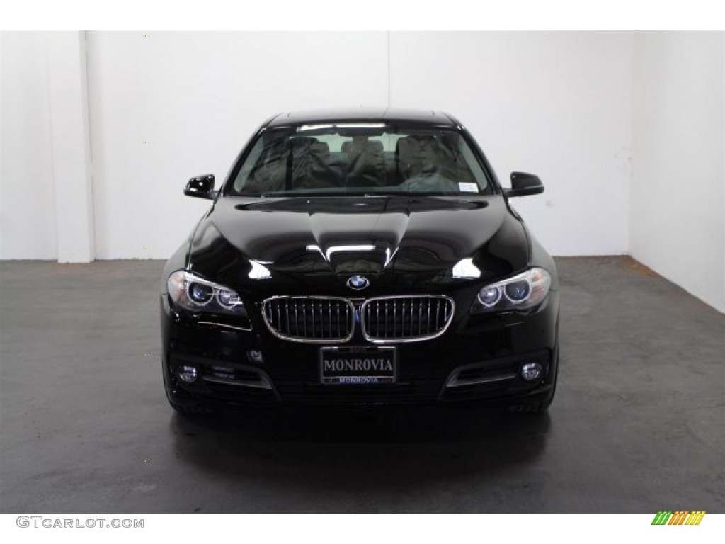 2016 5 Series 528i Sedan - Jet Black / Black photo #3