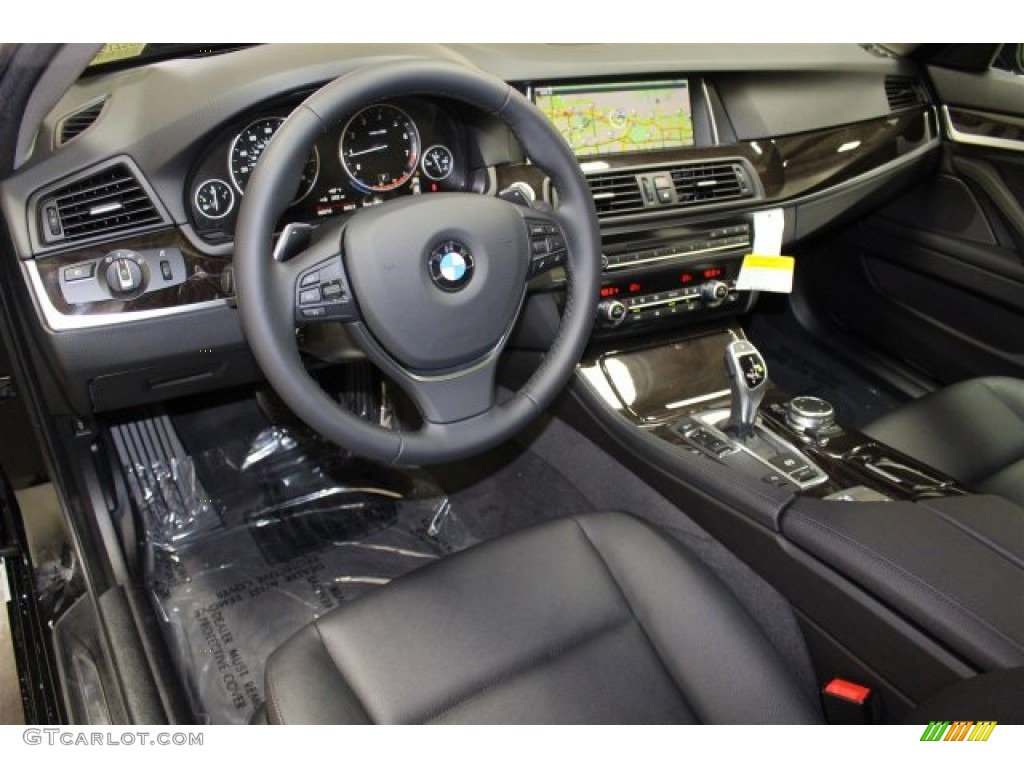 2016 5 Series 528i Sedan - Jet Black / Black photo #6