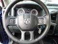 Black/Diesel Gray 2016 Ram 2500 Tradesman Crew Cab 4x4 Steering Wheel